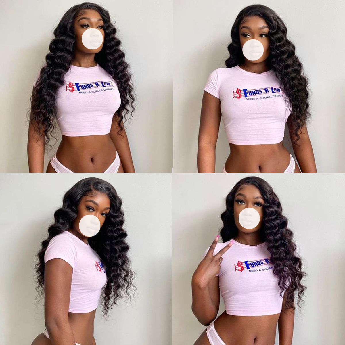 XBL Hair 9A/10A/12A Loose Deep 3 Bundles with 13x6 Frontal