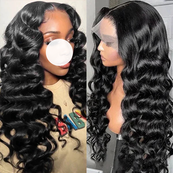 XBL Hair Loose Wave Wig 13x4/13x6 HD Lace Front Wig 100% Human Hair Wigs With Baby Hair Small Bleached Small Knots