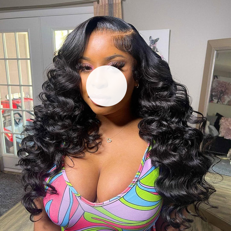 XBL Hair Loose Wave Wig 13x4/13x6 HD Lace Front Wig 100% Human Hair Wigs With Baby Hair Small Bleached Small Knots
