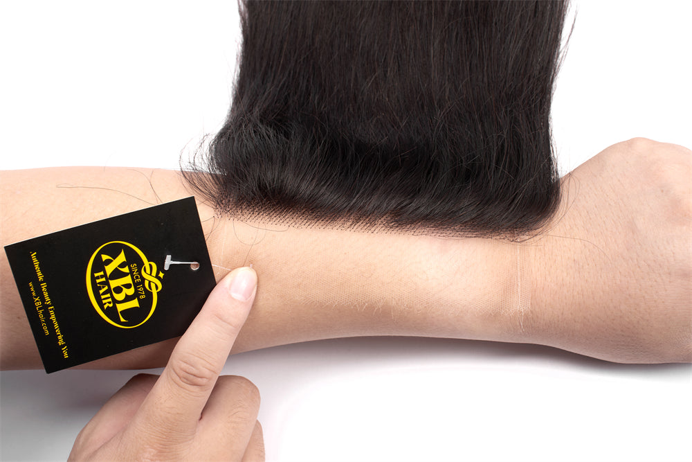 XBL Hair Miss Lovely 5x5 HD Lace Closure Straight Small Knots 100% Human Hair