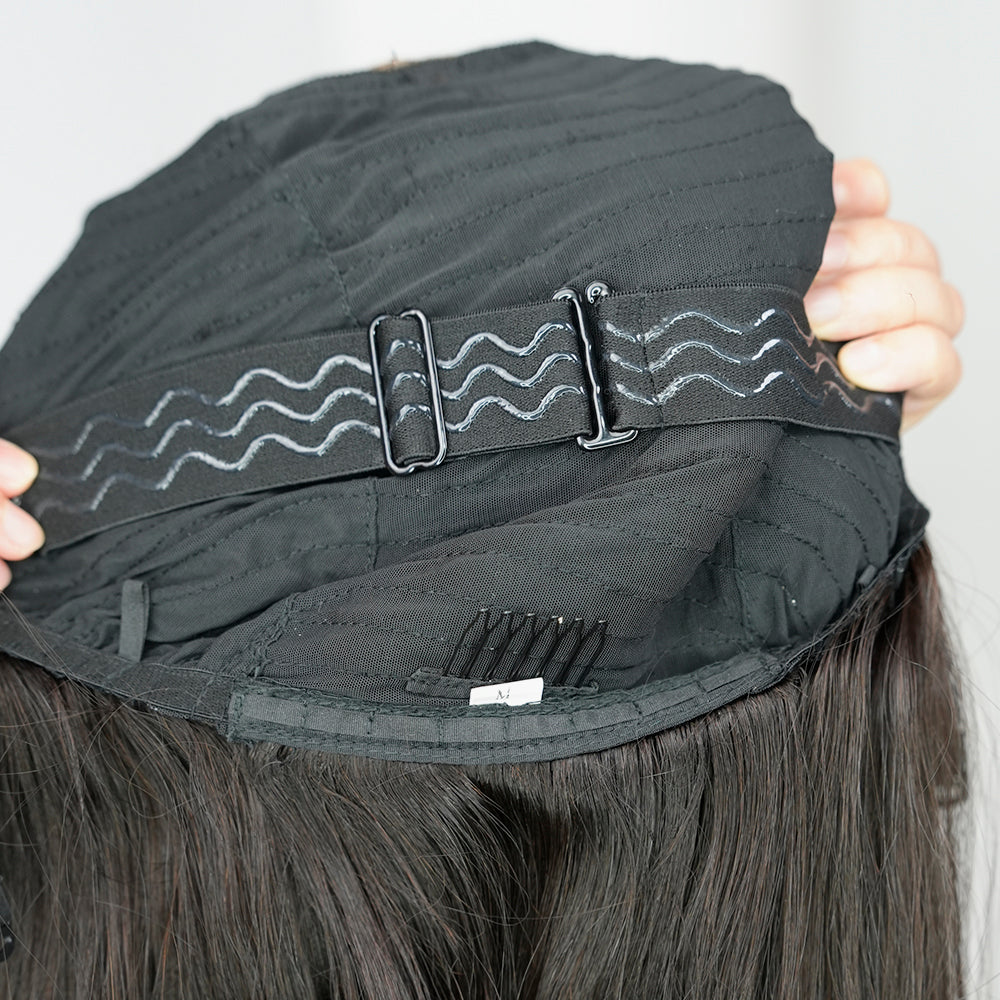 XBL Hair Miss Fantastic Jet Black Colorful Bob Wig 5x5 HD Lace Straight Bleached Knots Raw Human Hair With C-part