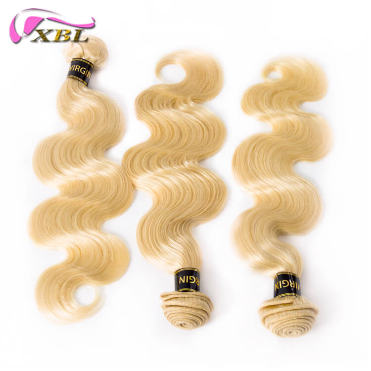 Miss Flawless 613 Blonde Body Wave Hair 3 Bundle Deals