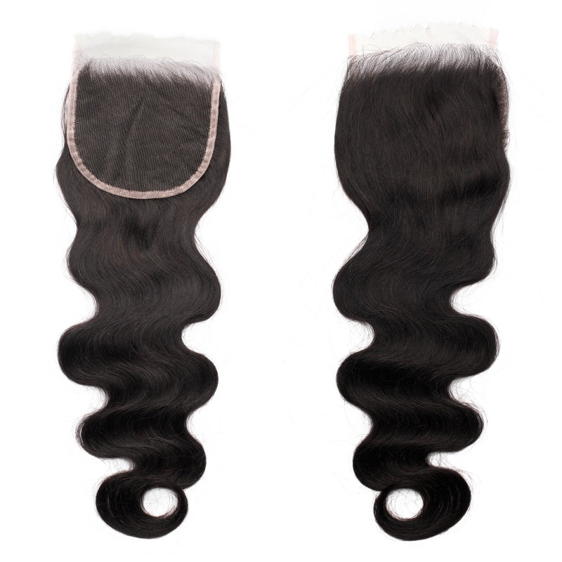 XBL Hair Miss Flawless / Lovely / Pretty Body Wave Human Hair 3 Bundles With 4x4/5x5/6x6 Lace Closure