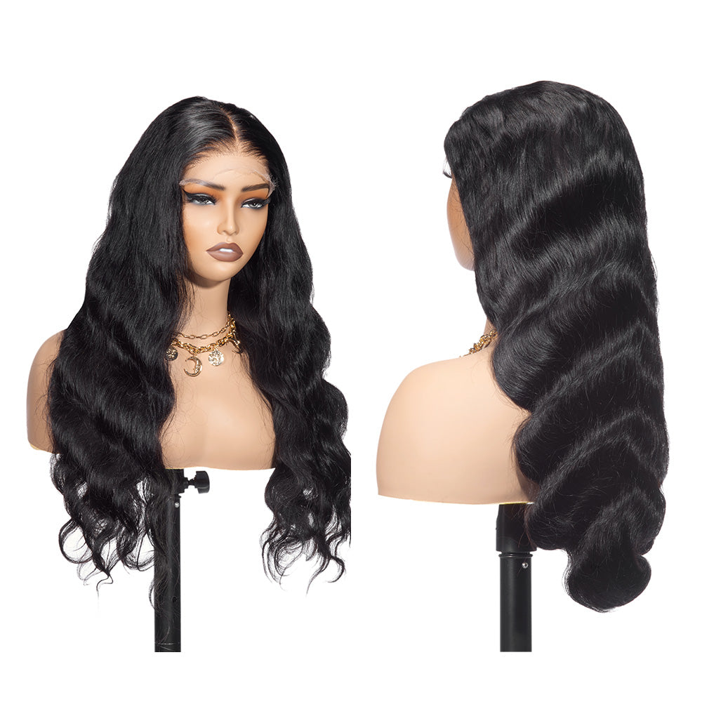 XBL Hair Preplucked Glueless Tiny Knots Human Hair Lace Front Body Wave Hair Wig 5X5 Hd Lace Wig With Baby Hair