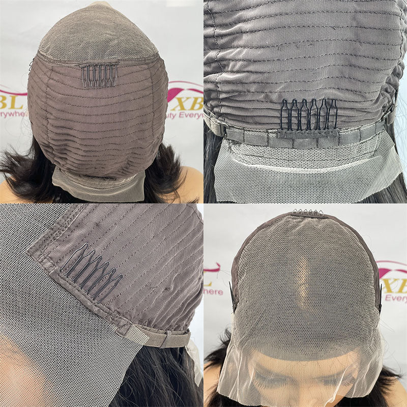 XBLHair 13x4 Straight BOB Wig Short Human Hair Transparent Lace Fontal Wigs