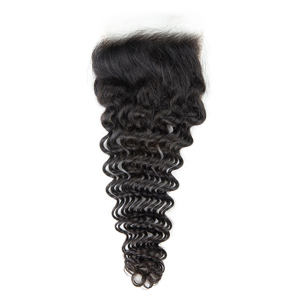 XBLHair 5x5HD Lace Deep Wave Closure 100% Virgin Hair Wholesale Deal Price