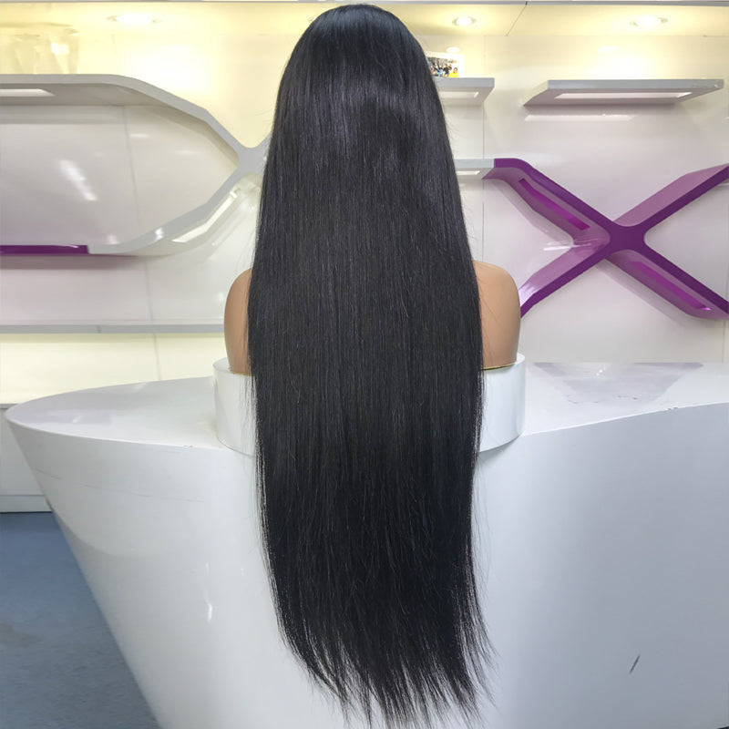 Bleached Knots 13x4 HD Full Frontal Wig Straight with Bleached Knots