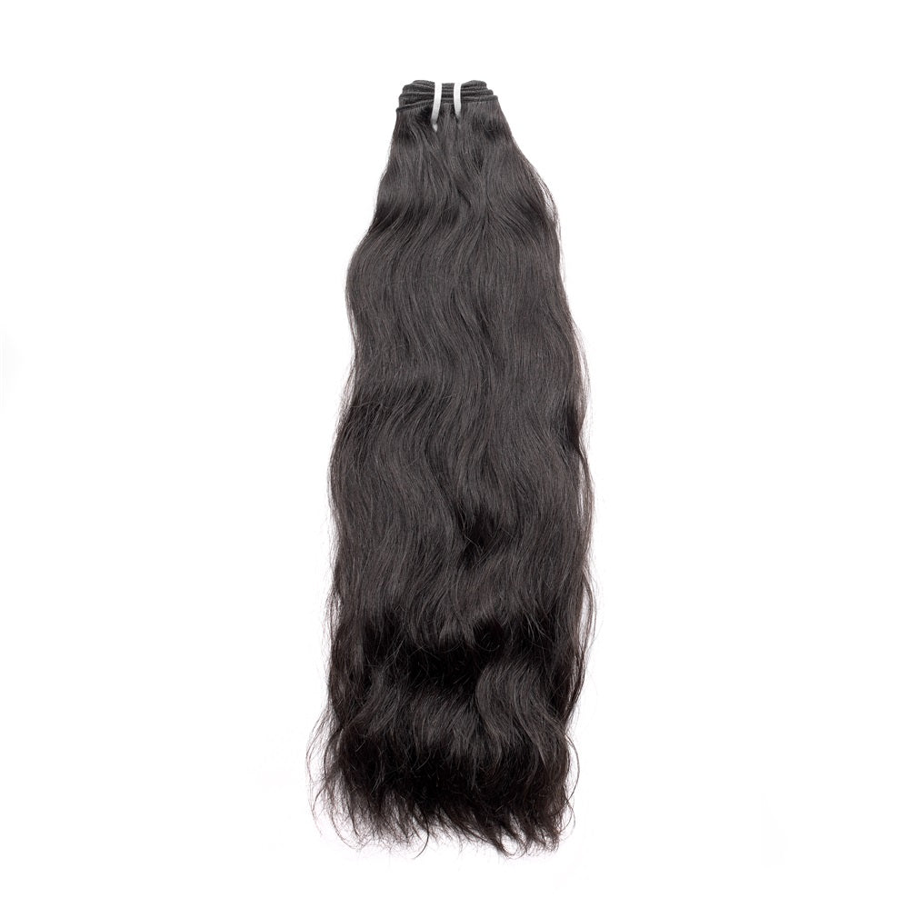 XBLhair Miss Attractive Burmese Raw Inborn Wavy Hair Extensions Natural Wave Human Hair