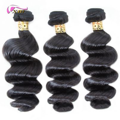 XBLhair Miss Flawless Brazilian Raw Hair Hair Virgin Hair Bundle Deal Loose Wave