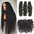 XBL Hair Miss Flawless / Lovely / Pretty Water Wave 3 Bundles with 13x6 Frontal with Bleached Knots