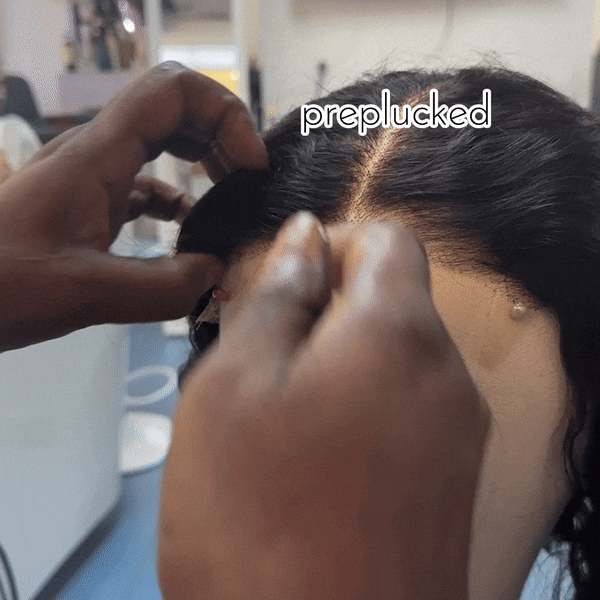 XBL Hair Body Wave Lace Bleached Small Knots 13x4/13x6 HD Full Frontal Wig Pre-plucked 100% Human Hair Wig