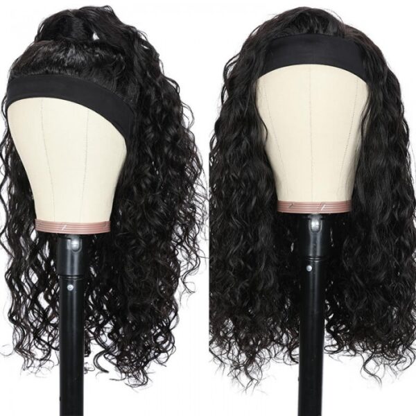Water Wave Headband Wig Pretty Hair Glueless Hair Wig