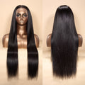 XBL Hair Bleached Small Knots Straight 13x4/13x6 HD Lace Frontal Wig with Baby Hair Pre-plucked Hairline