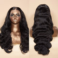 XBL Hair Body Wave Lace Bleached Small Knots 13x4/13x6 HD Full Frontal Wig Pre-plucked 100% Human Hair Wig